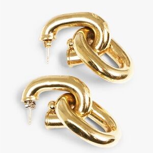 RABANNEXL CHAIN LINK EARRING | GOLD